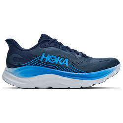 Men's - HOKA Clifton 11 - White/Navy/Blue