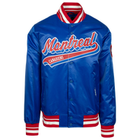 Pro Standard Canadiens Script Tail Satin Jacket