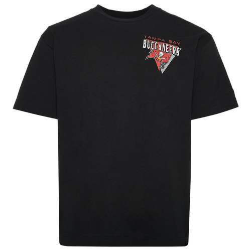 47 Brand Mens Tampa Bay Buccaneers NFL Tampa Bay Buccaneers Bar Short Sleeve T-Shirt - - Black Size XXL