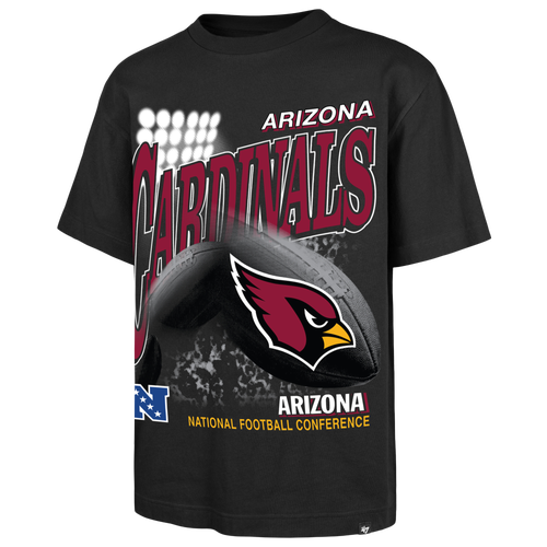 47 Brand Mens Arizona Cardinals NFL Arizona Cardinals Hometown Short Sleeve T-Shirt - - Black