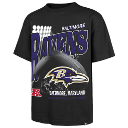Men's - 47 Brand NFL Baltimore Ravens Hometown S/S T-Shirt - Black