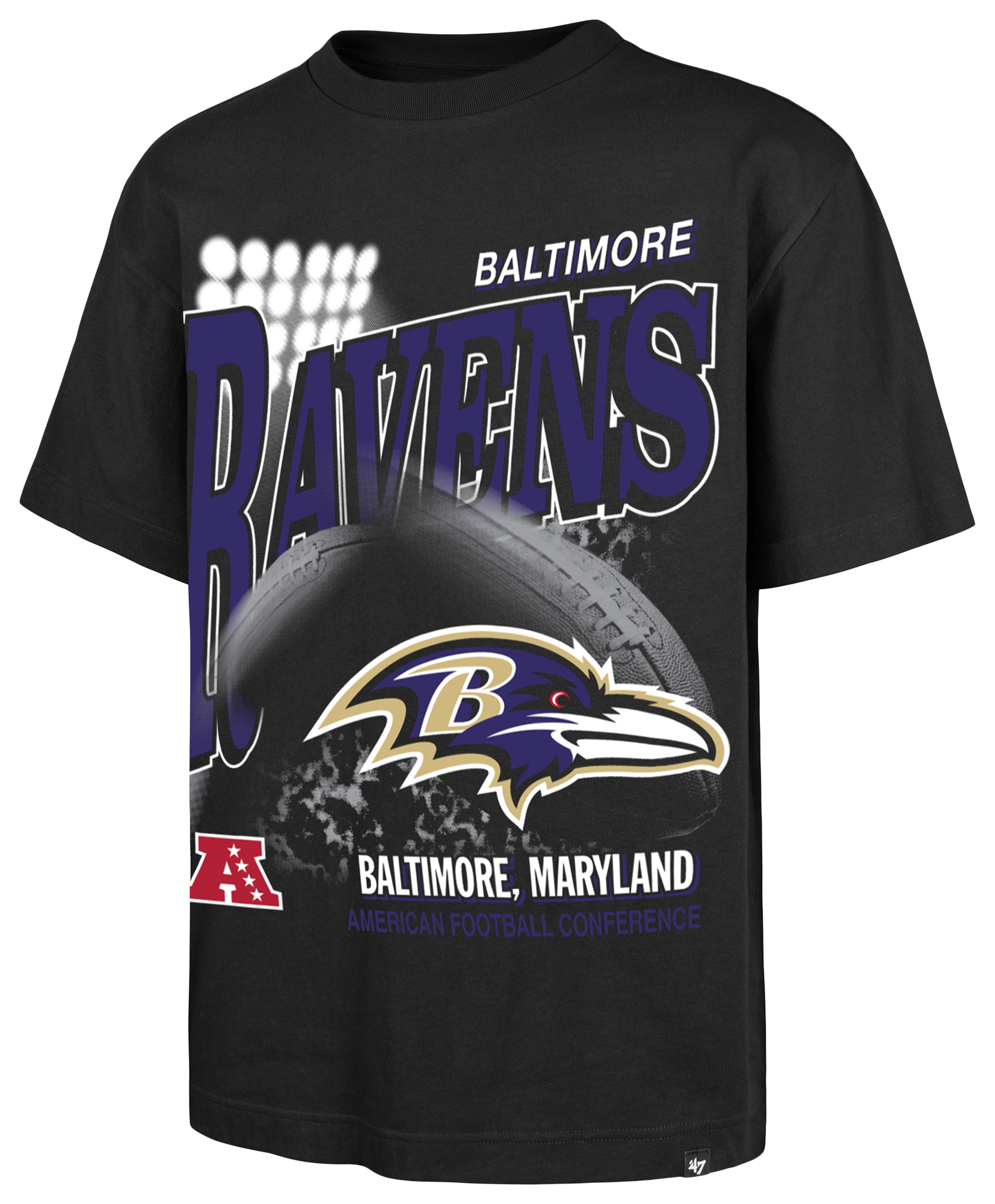 47 Brand NFL Baltimore Ravens Hometown S/S T-Shirt - Men's