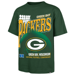 Men's - 47 Brand NFL Green Bay Packers Hometown S/S T-Shirt - Dark Green