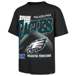 Men's - 47 Brand NFL Philadelphia Eagles Hometown S/S T-Shirt - Black