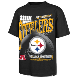 Men's - 47 Brand Steelers Hometown T-Shirt - Black