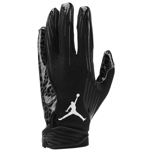

Jordan Mens Jordan Fly Lock Football Glove - Mens Black/Black/White Size XXL