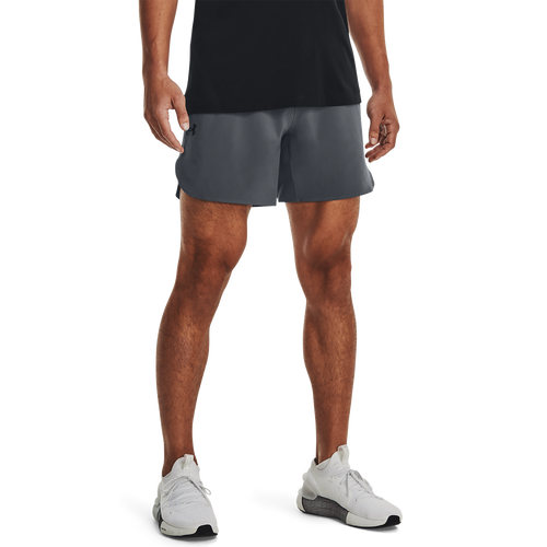 

Under Armour Mens Under Armour Peak Woven Shorts - Mens Black/Grey Size M