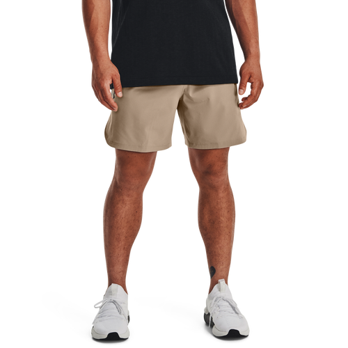 Under Armour Mens  Peak Woven Shorts In Sahara/black