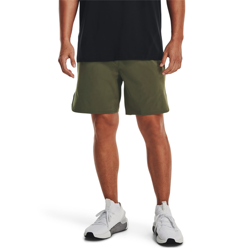 

Under Armour Mens Under Armour Peak Woven Shorts - Mens Marine Od Green/Black Size XS