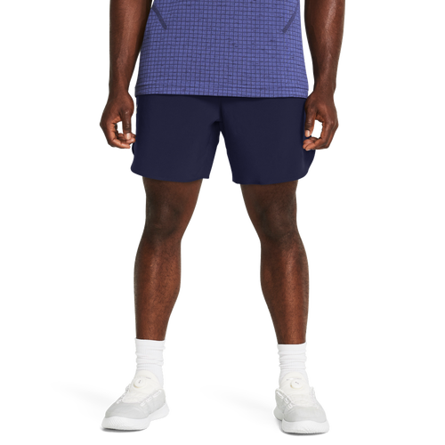 

Under Armour Mens Under Armour Peak Woven Shorts - Mens Midnight Navy/Pitch Grey Size 3XL