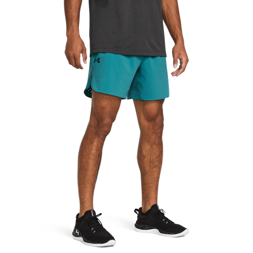 

Under Armour Mens Under Armour Peak Woven Shorts - Mens Circuit Teal/ Black Size XL