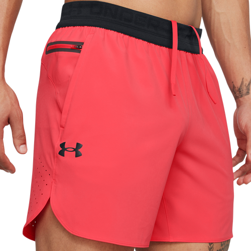 

Under Armour Mens Under Armour Peak Woven Shorts - Mens Racer Red/Black Size S