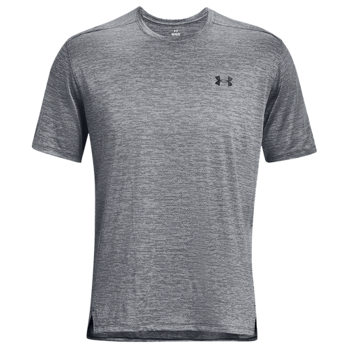 

Under Armour Mens Under Armour Tech Vent Short Sleeve - Mens Pitch Grey/Black Size XXL