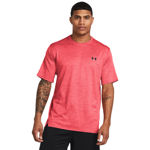 

Under Armour Mens Under Armour Tech Vent Short Sleeve - Mens Cinna Red/Black Size M