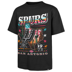 Men's - 47 Brand Spurs Regional Foundation 2 T-Shirt - Black