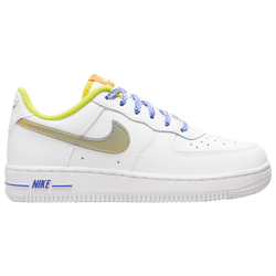 Boys' Preschool - Nike Force 1 LV8 - White/Blue