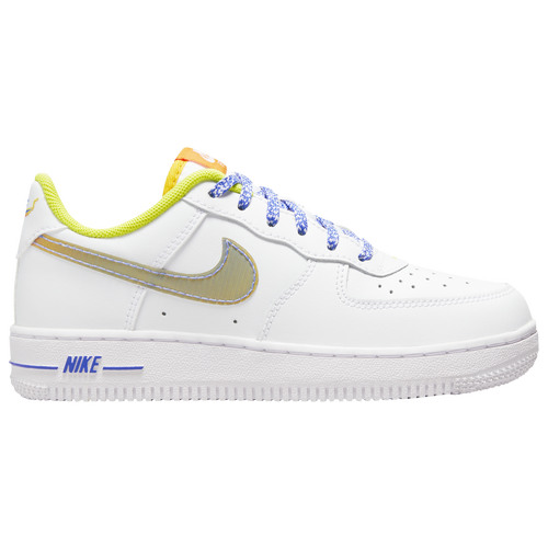 Nike Force 1 Lv8 Sneaker In White/blue