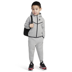 Boys' Toddler - Nike Tech Fleece Full-Zip Set - Dark Grey Heather/Black