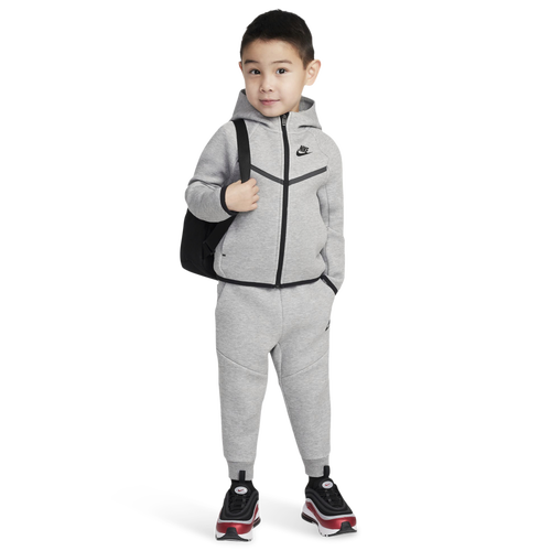 Nike Boys   Tech Fleece Full-zip Set In Gray