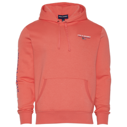 Men's - Polo Ralph Lauren Logo Pullover Hoodie - Red/Red