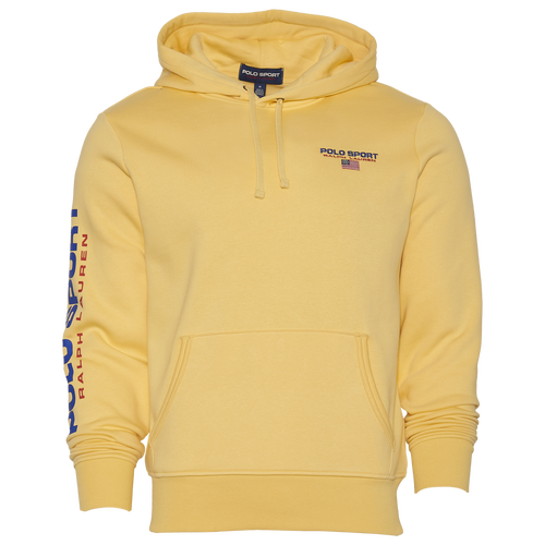 

Polo Ralph Lauren Mens Polo Ralph Lauren Logo Pullover Hoodie - Mens Yellow/Yellow Size L