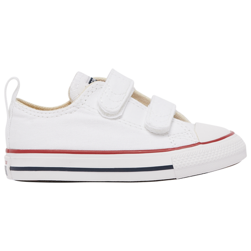 

Boys Converse Converse Chuck Taylor All Star Low 2V - Boys' Toddler Shoe White/Navy/Garnet Size 10.0