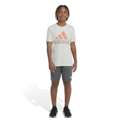 Boys' Grade School - adidas Sportwear Logo T-Shirt - Tan/Orange