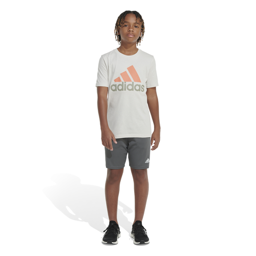 

Boys adidas adidas Sportwear Logo T-Shirt - Boys' Grade School Tan/Orange Size XL