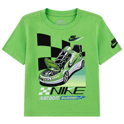 Boys' Toddler - Nike Victory Lap Short Sleeve Jersey - Blue/Green