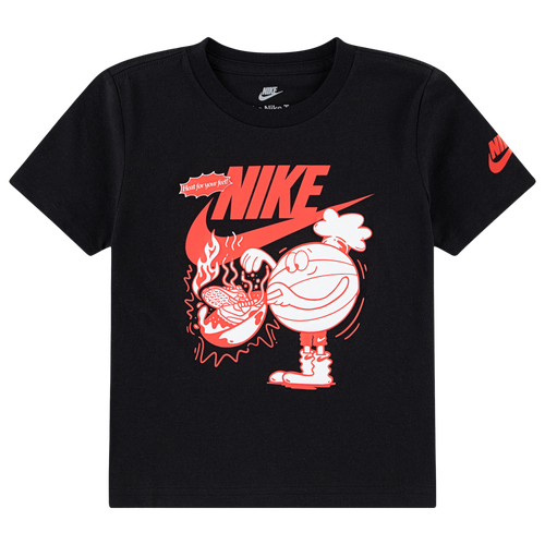  - Nike Heat For Your Feet Graphic T-Shirt - Black/Red