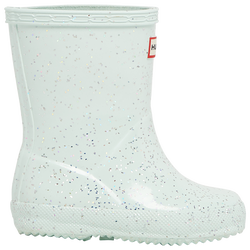 Girls' Toddler - Hunter First Giant Glitter Boot - Spearmint Green/Spearmint Green