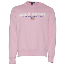 Men's - Polo Ralph Lauren Big Chest Logo Crew - Pink/Pink