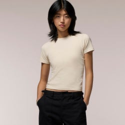 Women's - Cozi Baby T-Shirt  - Parchment