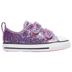 Girls' Toddler - Converse All Star 2V Low Top - Pink/White/Black