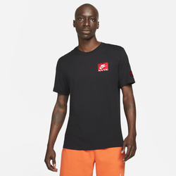 Men's - Nike Air Figure Mech T-Shirt - Black/Orange