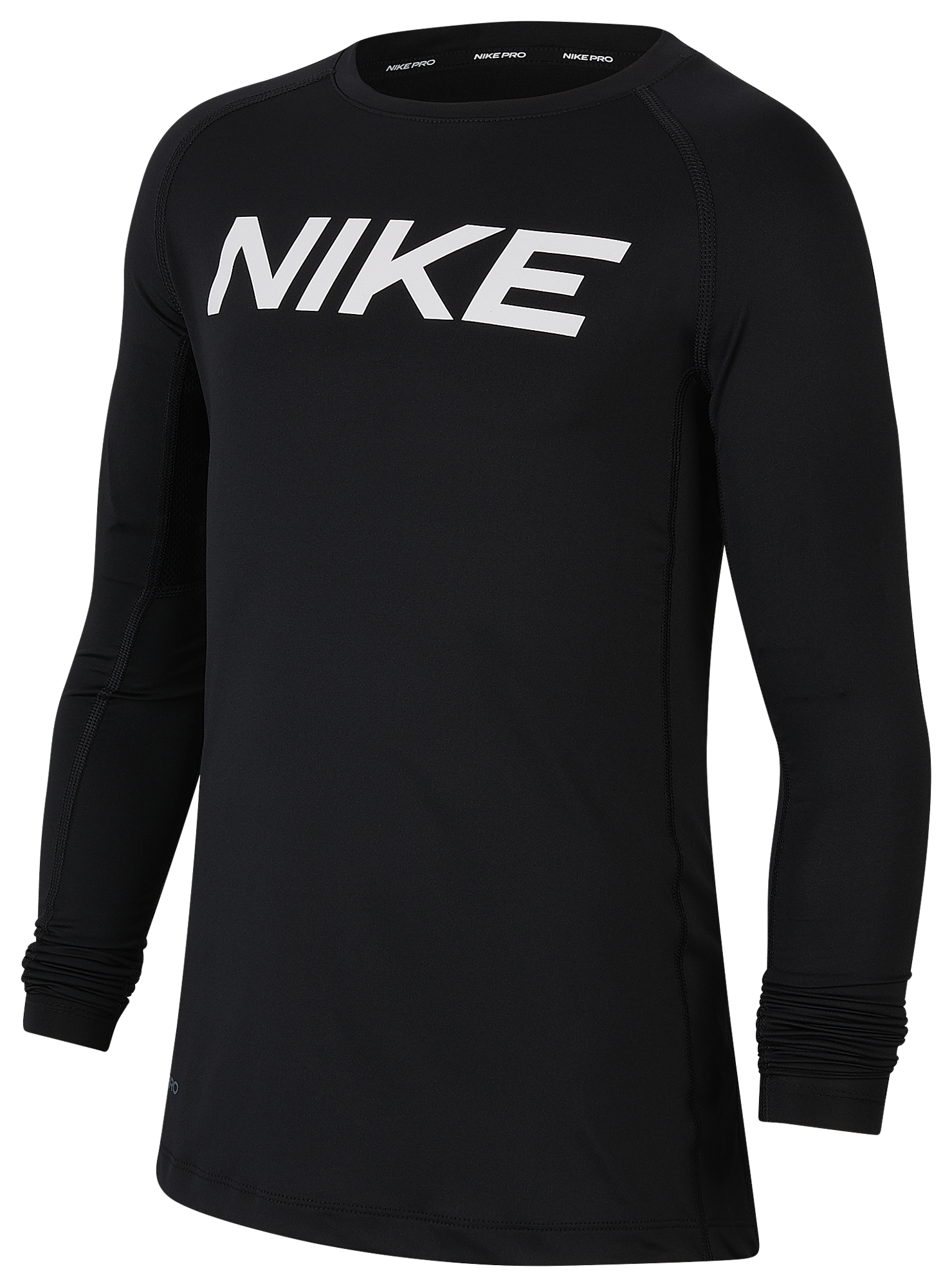 boys black and gold nike shirt