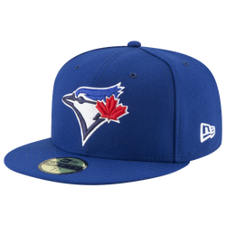 Adult - New Era Blue Jays 59Fifty Authentic Cap - Royal/Red