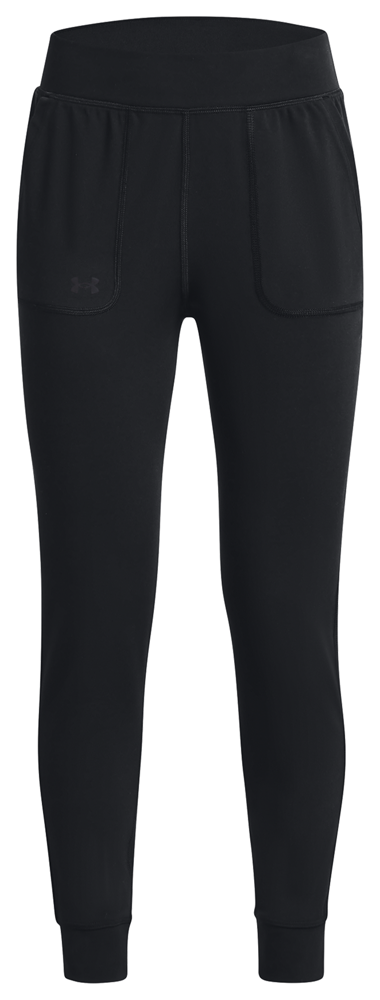 leggings Under Armour HeatGear Armour Ankle Crop Print - 010/Jet Gray/Black  - women´s 