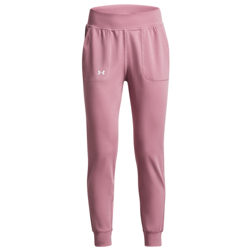 

Girls Under Armour Under Armour Motion Jogger - Girls' Grade School Pink Elixir/White Size L