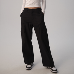 Pour femmes - Cozi Pantalon cargo - Noir