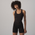 Cozi Corset Bra Top  - Women's Black