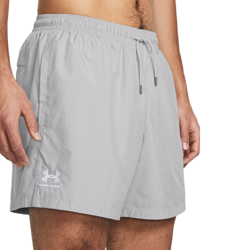 

Under Armour Mens Under Armour Woven Volley Shorts - Mens Black/Grey Size M