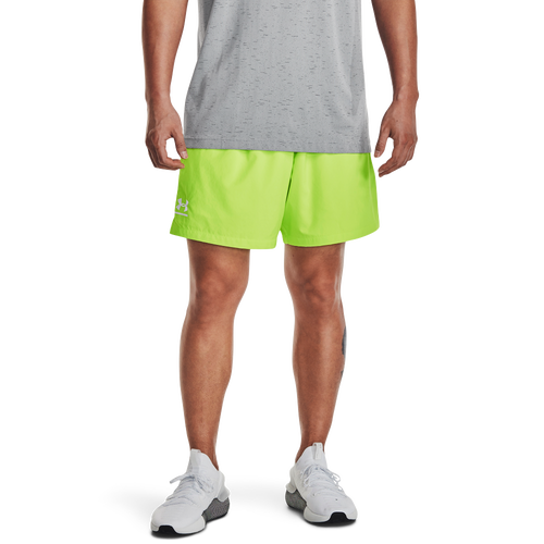 Under Armour Mens  Woven Volley Shorts In Lime Surge/white
