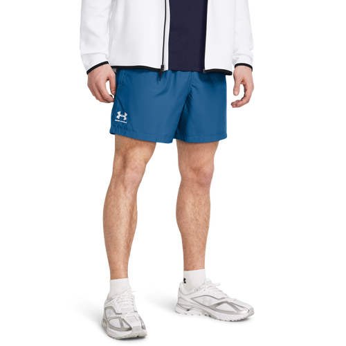 Shop Under Armour Mens  Woven Volley Shorts In Silt/white