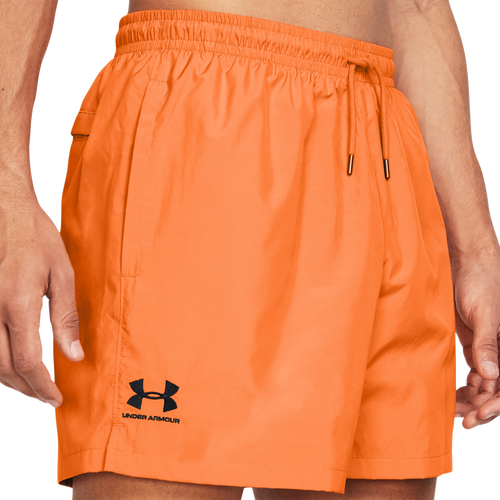 

Under Armour Mens Under Armour Woven Volley Shorts - Mens Halo Grey/Black Size 3XL