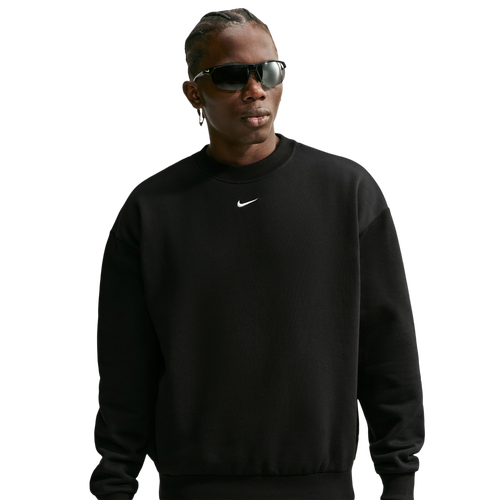 Nike Men's Solo Long Sleeve Concept Crew - Size L - Black/Sail