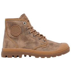 Men's - Palladium Pampa Hi Wax Textile Boots - Espresso