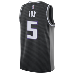 Men's - Nike NBA Swingman Jersey - Black/Dark Steel Grey