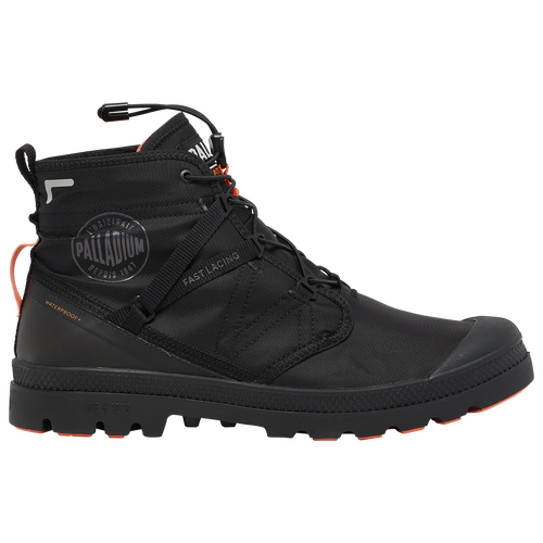 Palladium Pampa Travel Lite Mens Black Boots In Black