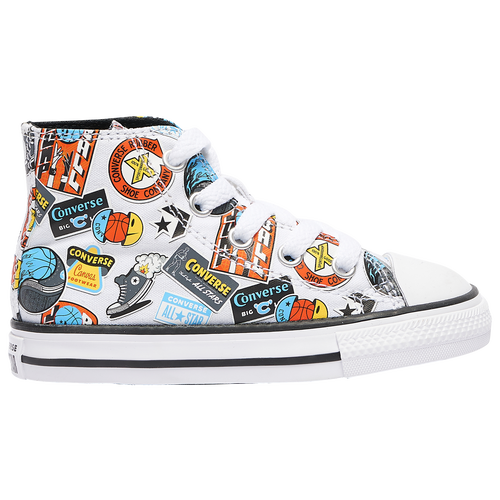 

Converse Boys Converse x Converse Jump Ball All Star High - Boys' Toddler Basketball Shoes Multi/Black/White Size 4.0